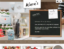 Tablet Screenshot of cafeklaras.com